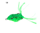 6cm Freshwater Seawater Lifelike Fishing Bait Stimulation Frog Lure Supply Tool 5#