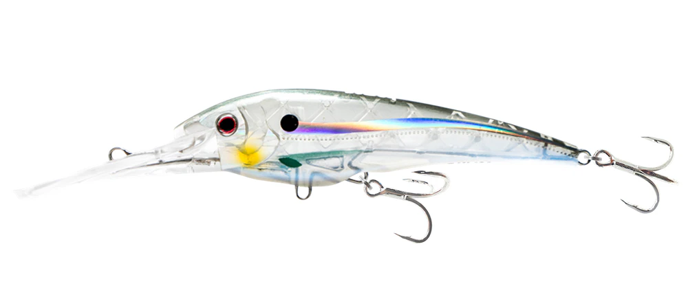 Nomad Design DTX Minnow 140mm Floating Hard Body Fishing Lure #Holo Ghost Shad