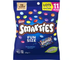 Nestle Smarties Chocolate Candy Fun Size 11 Pack