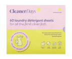 Laundry Detergent Sheets - Fragrance Free x60