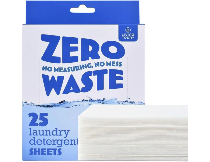 50x Laundry Wash Sheets Detergent Powder Eco Friendly Household Cleaning Tool