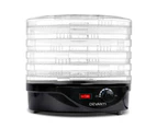 Devanti 5 Trays Food Dehydrator Black