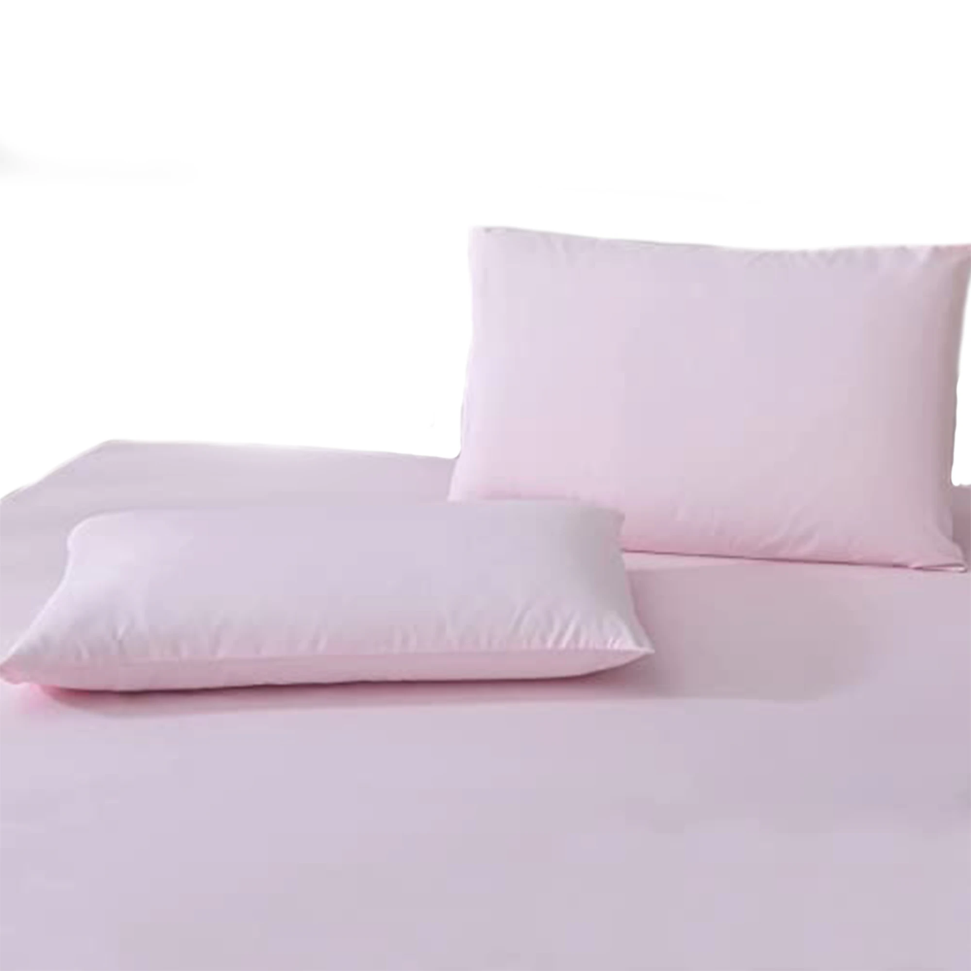 Ultra Soft Microfiber Breathable Bedding Sheet Set - Light Pink