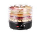 Devanti 5 Trays Food Dehydrator Black