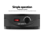 Devanti 5 Trays Food Dehydrator Black