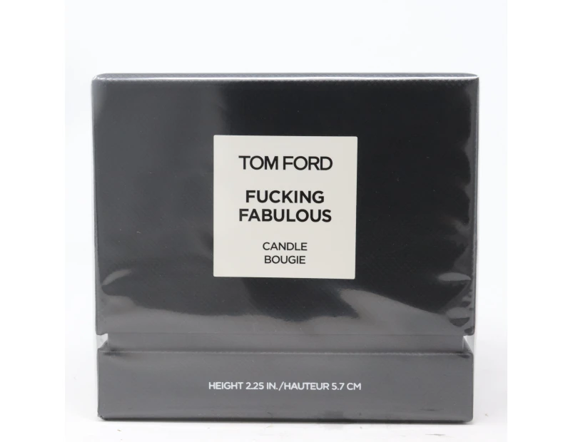 Tom Ford F***ing Fabulous Candle  Height 2.25 in New With Box