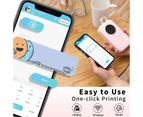 Label Maker Machine, D30 Portable Bluetooth Label Printer With Tape Label Maker Handheld, Multiple Templates Available For Smartphone Easy To Use For Offic