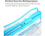 Clear Toiletry Bag,3 Pack Toiletry Bag Quart Size Bag,Travel Makeup Bag