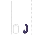 Shots Vive Yumi Triple Action G-Spot Finger Motion Vibrating & Flickering Tongue Stimulator - Purple