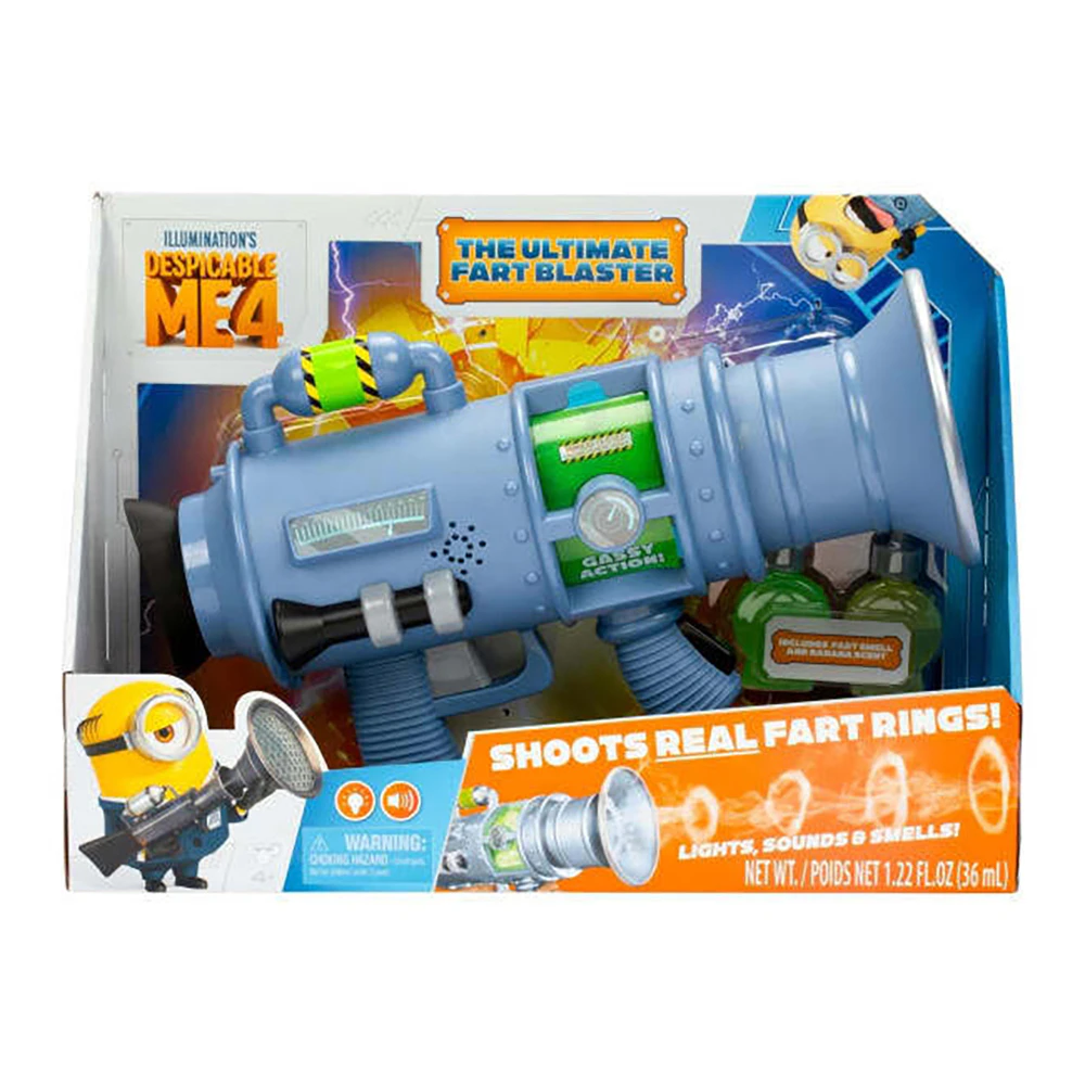 Despicable Me 4 Ultimate Fart Blaster Sounds Kids/Childrens Novelty Toy 4y+