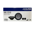 Alpine SXE-1751S 6.5" 220W 2-Way Component Speakers