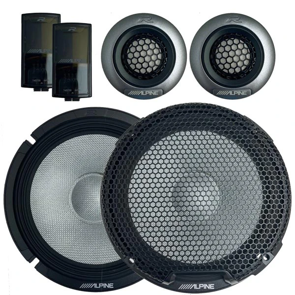 Alpine R2-S65C 6.5" 300W 2-Way Component Speakers