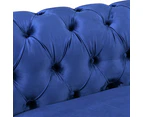 Madeline Range - Blue Velvet - Silver Trims