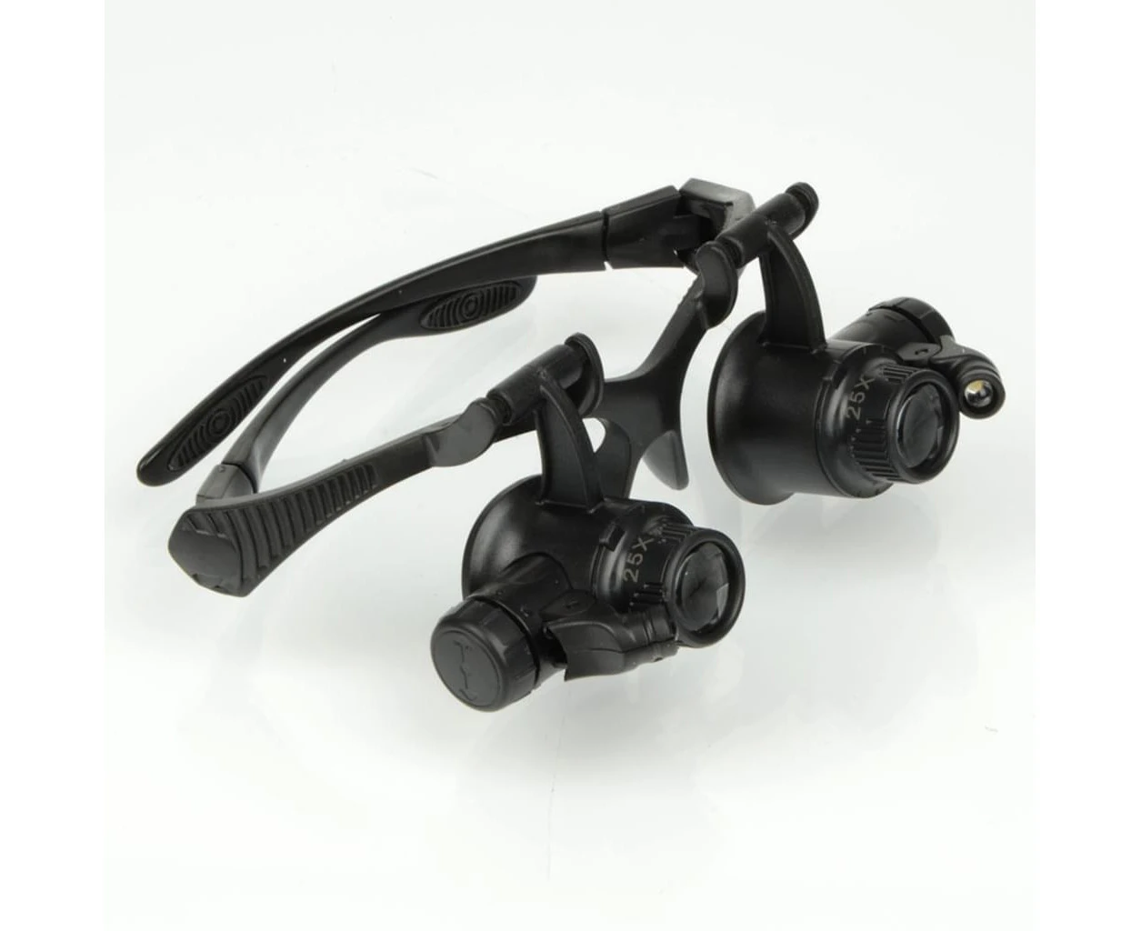 Magnifying Glasses With Light, Hands Free Headband Magnifying Glass, 4 Interchangeable Lenses, Stand Magnifying Glass