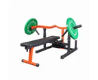 ATTIVO Chest Press Bench, Adjustable Flat Incline Bench Press with Independent Converging Arms, Chest Press Machine