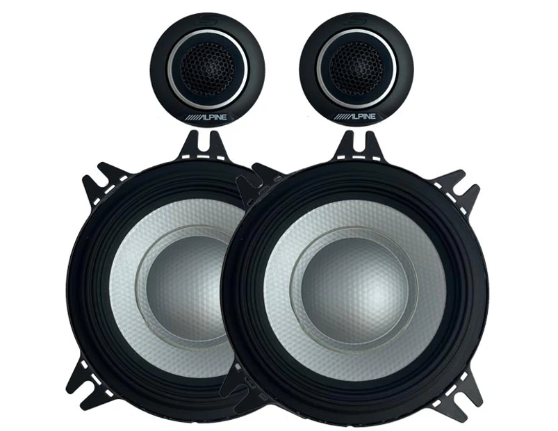 Alpine S2-S40C 4" 140W 2-Way Component Speakers