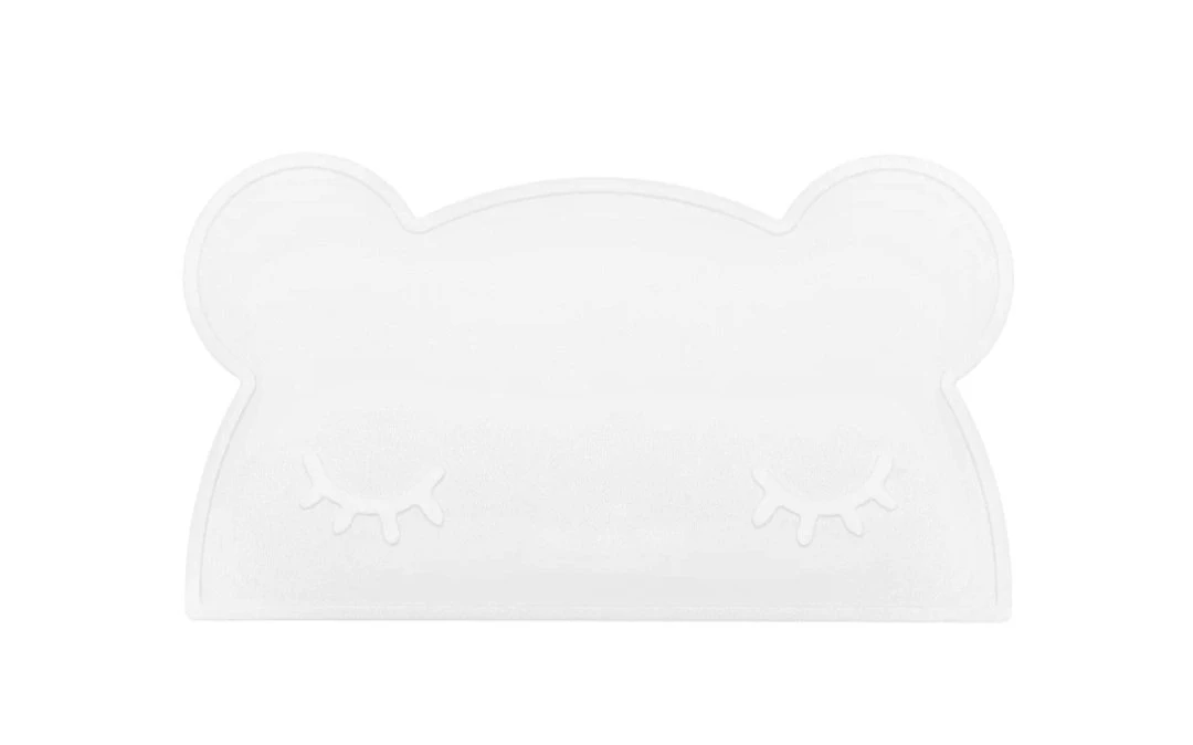 Bear Silicone Placemat in White - Buy 1 Get 1 Free Sale