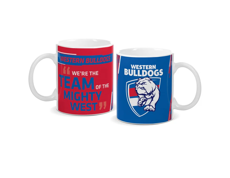 Western Bulldogs AFL Song Coffee Mug
