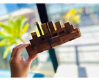 Brainteaser puzzle - 3D Interlocking boat wooden puzzle.