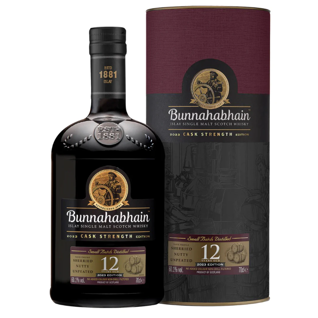 Bunnahabhain 12 Year Old Cask Strength 2023 Edition 700ml