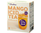 Chatime Mango Iced Bubble Tea with Popping Pearls 4 Pack