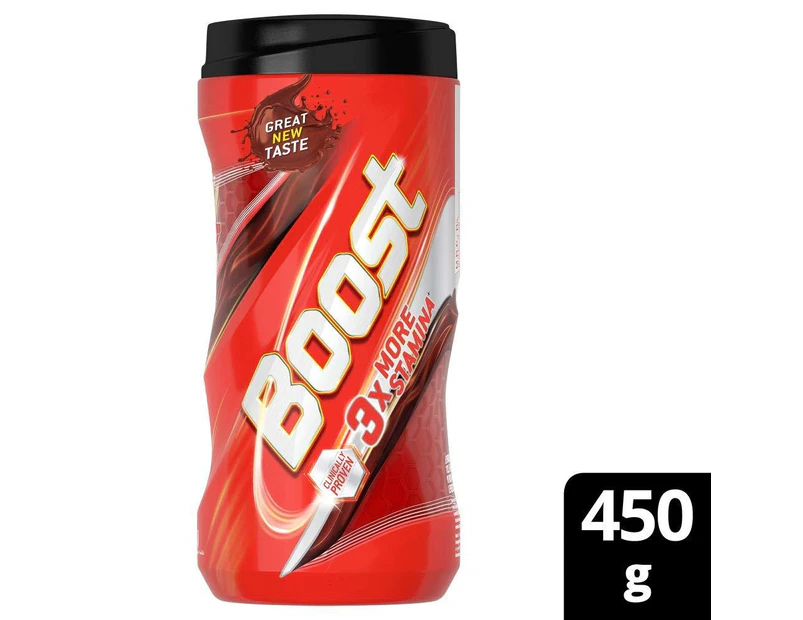 Boost Milk Chocolate Powder Jar 450g