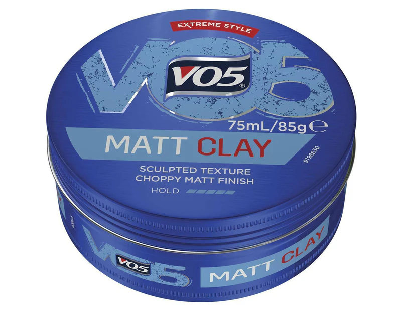 Vo5 Men Hair Styling Extreme Style Clay Paste Matte Finish Definition 85g
