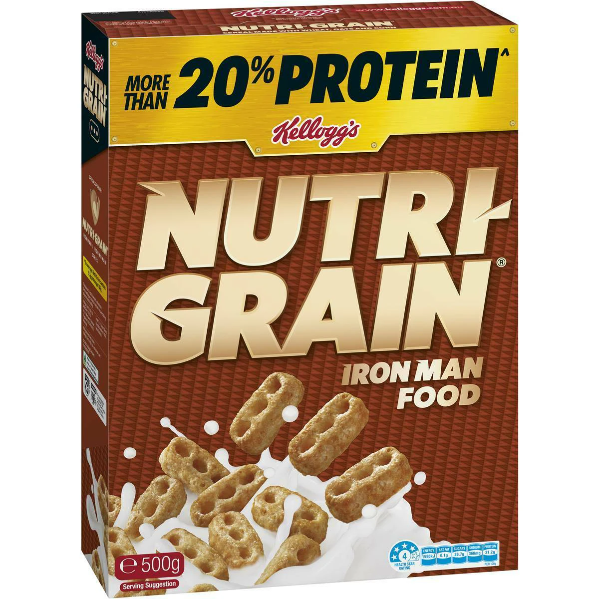 Kelloggs Nutri Grain Cereal 500g