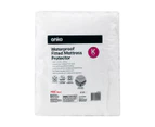 Fitted Waterproof Mattress Protector - Anko