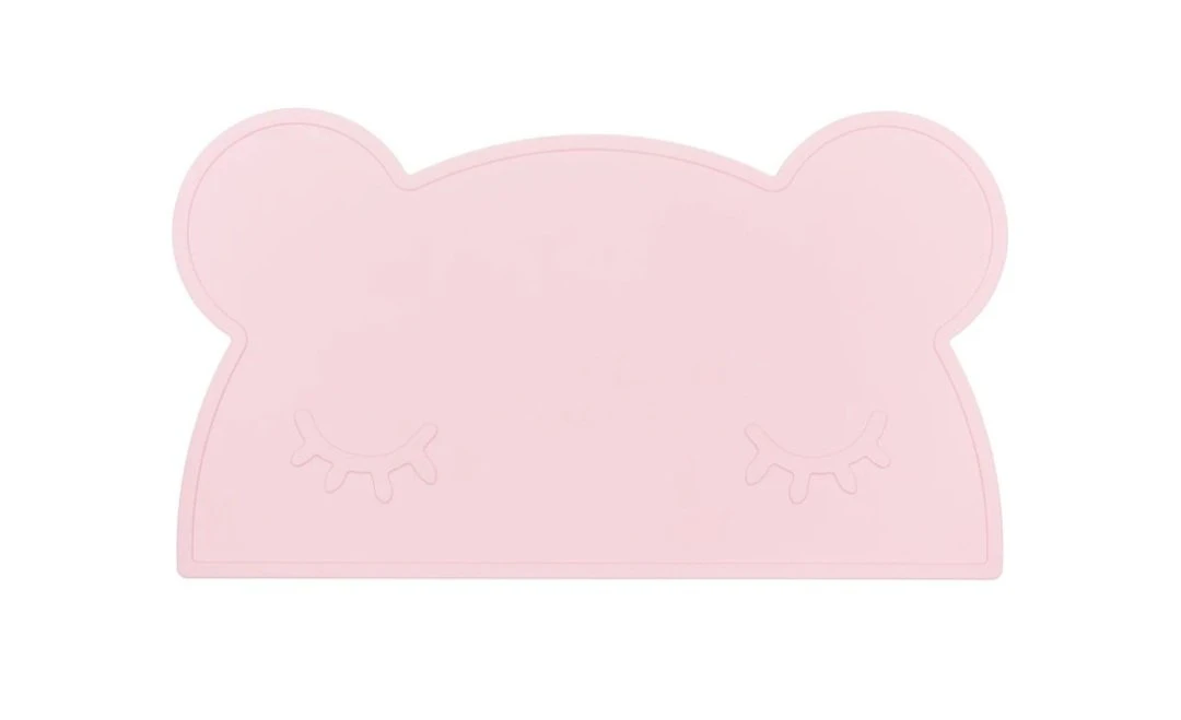 Bear Silicone Placemat in Pink - Buy 1 Get 1 Free Sale