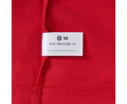 Target Short Sleeve School Polos - Red