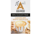 Avalanche Sugar Free Hot Caramelised White Chocolate 10 Pack