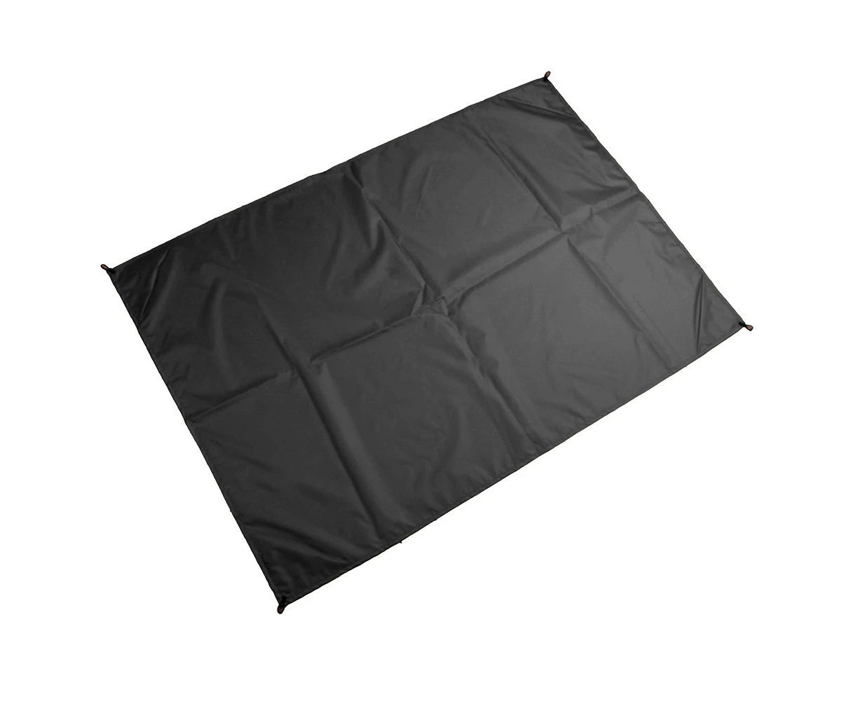 Outdoor Camping Waterproof Mini Folding Beach Picnic Mat Portable Moisture Pad Black