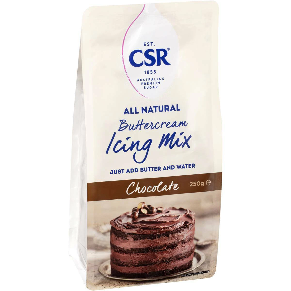 CSR All Natural Buttercream Icing Mix Chocolate 250g