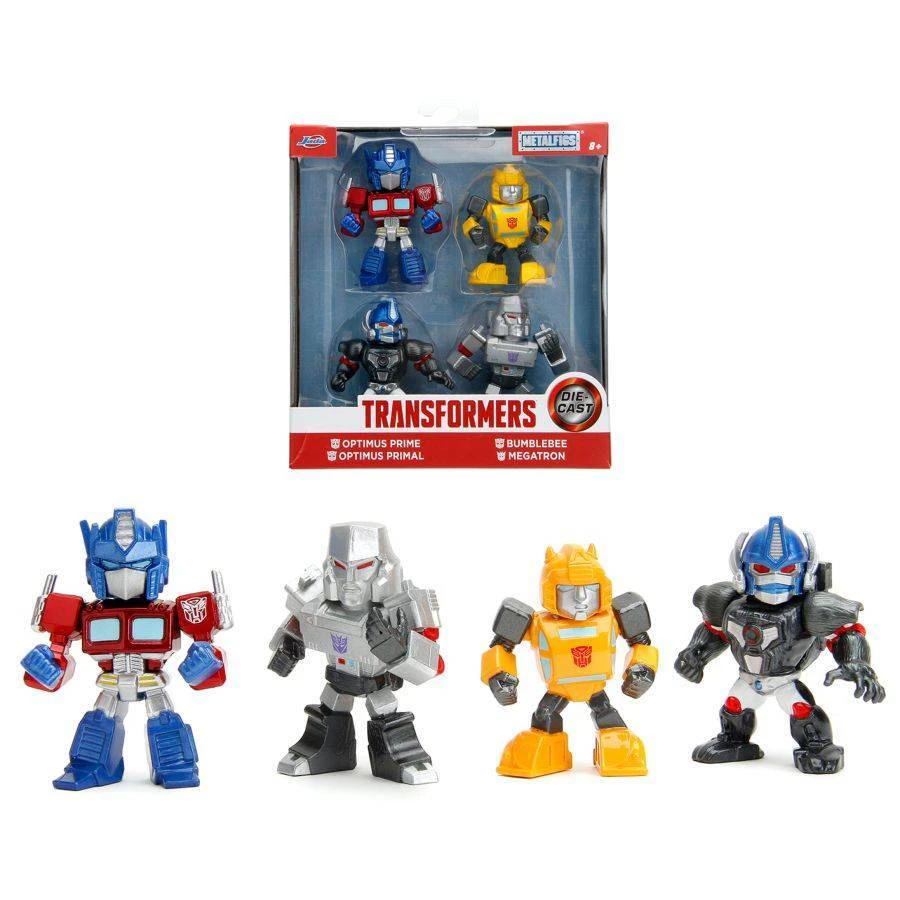 Jada Nano MetalFigs Transformers 2.5inch 4 Pack