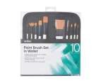 Paint Brush, 10 Piece Set - Anko