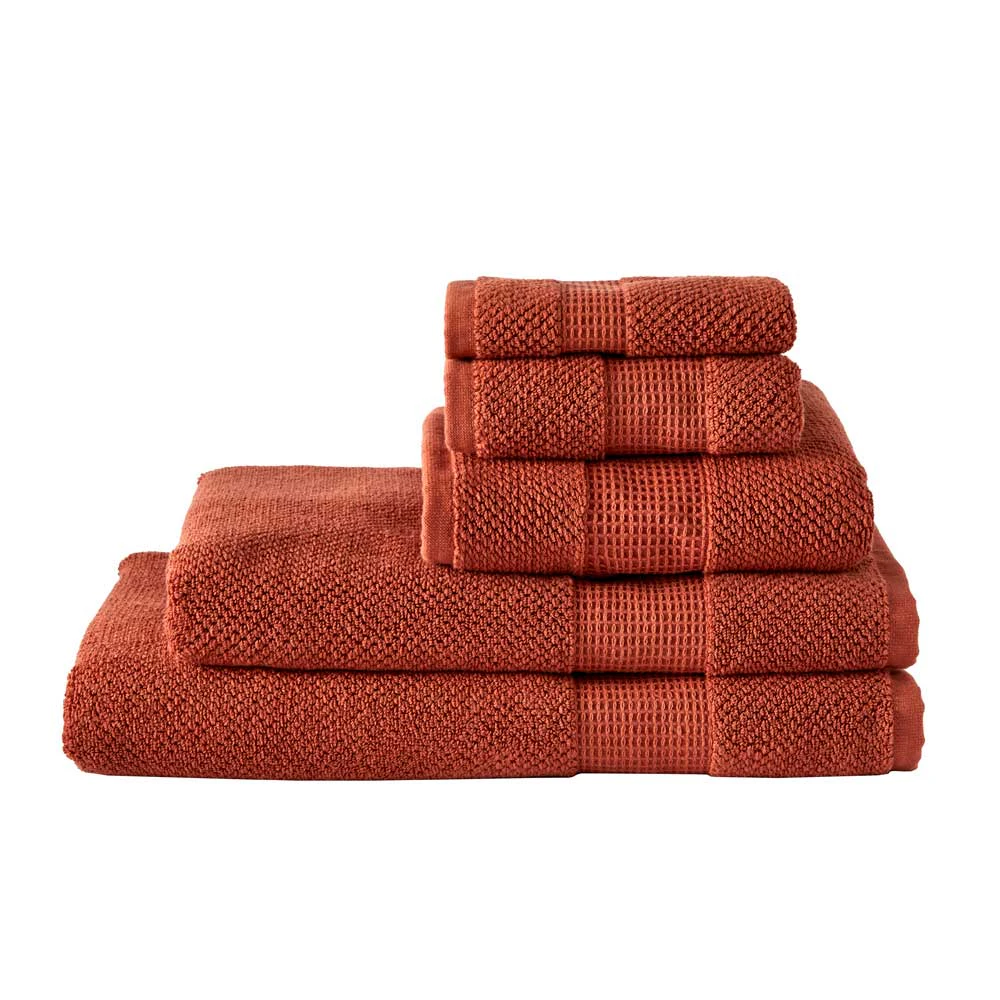 MyHouse Maui Towel Collection - Clay - Face Washer