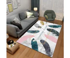 Modern  Rugs Design Easy Cleaning for Living Room,Bedroom,Home Office,Kitchen rug (80 x 160cm ) MG-045