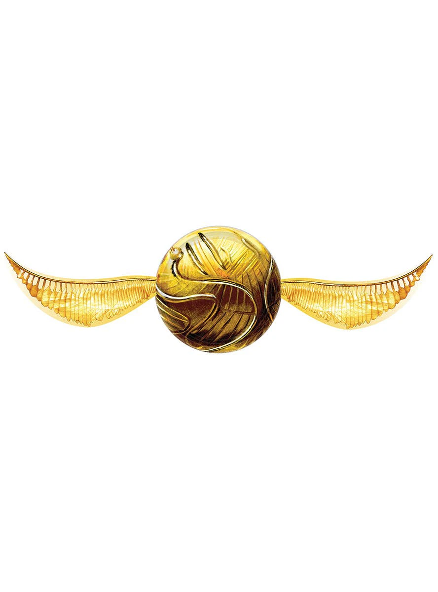 Harry Potter Golden Snitch 8 Pack 17cm Paper Party Plates-Genuine Amscan-New