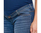 Target Maternity Over The Belly Skinny Jeans - Blue