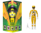 Super7 - Mighty Morphin Power Rangers - Reaction Sdcc 2023 - Yellow Ranger [Triangle Box]  [COLLECTABLES] Action Figure, Figure, Collectible USA import