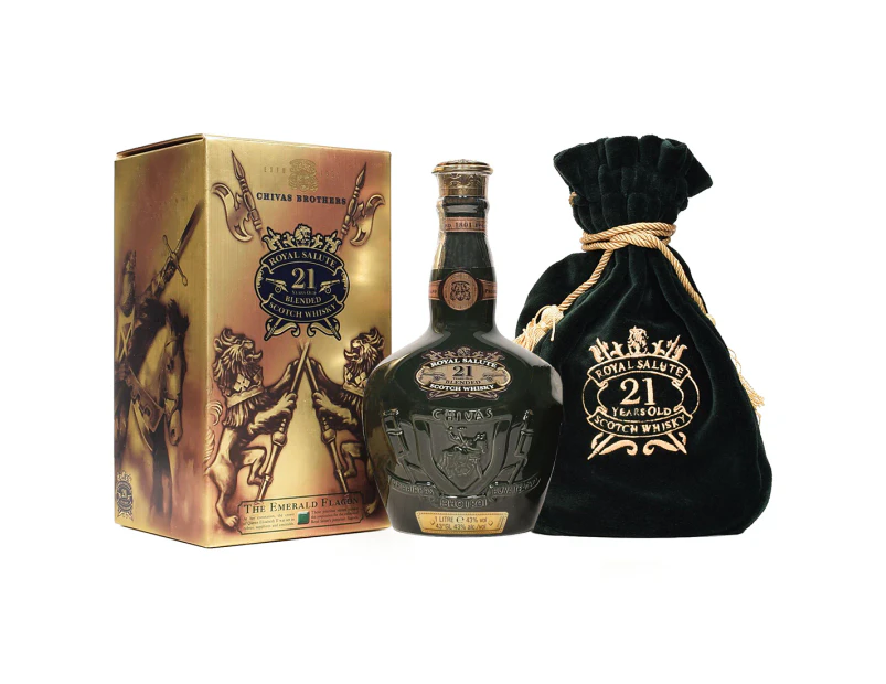Chivas Royal Salute 21 Years Old The Emerald Flagon Limited Edition 1000ml