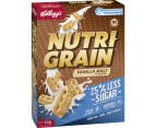 Kelloggs Nutri Grain Vanilla Malt Less Sugar Breakfast Cereal 450g