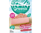 Greens Strawberry Shortbread Ice Dream Cake Mix 335g