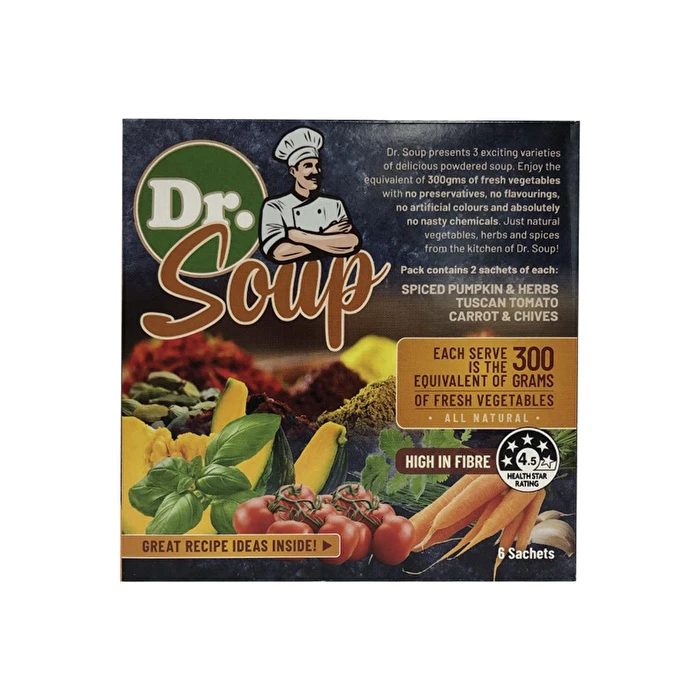 Celllogic CellLogic Dr. Soup Mixed Sachets (3 Flavours) 30g x 6 Pack (c