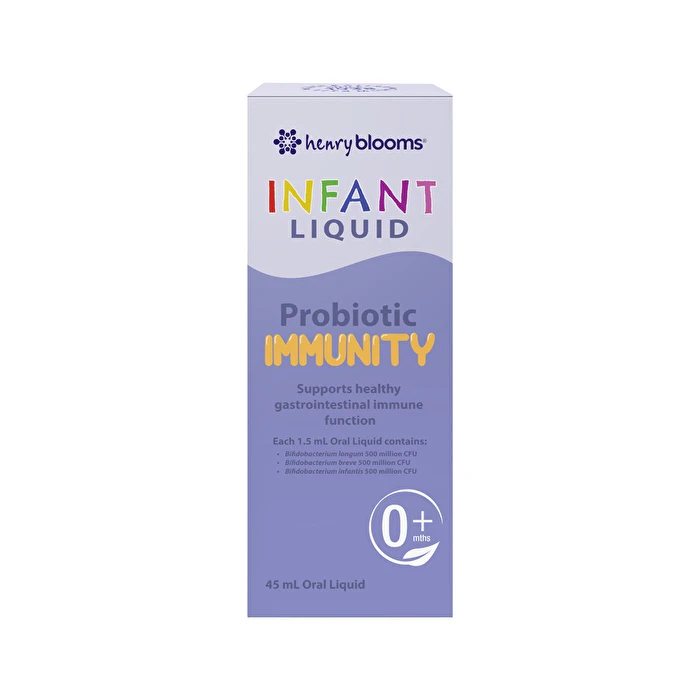 Henry Blooms Infant Liquid Probiotic Immunity 45ml