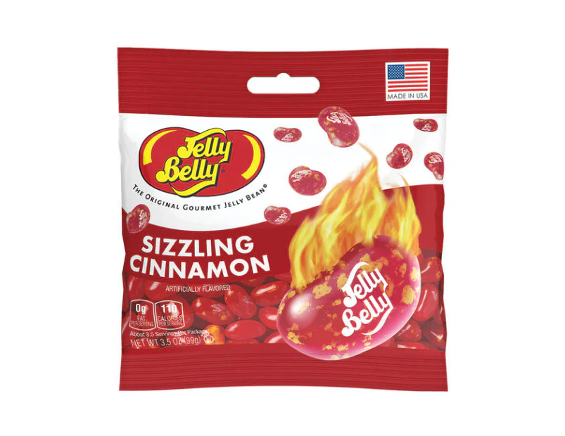 Jelly Belly Hot Sizzling Cinnamon Jelly Beans Bag 99g