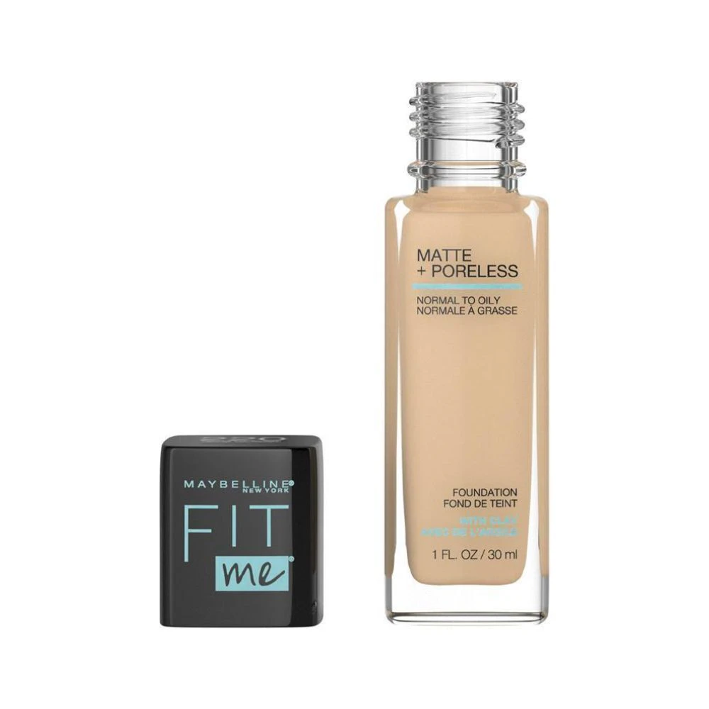 Maybelline Fit Me Matte & Poreless Liquid Foundation - 220 Natural Beige