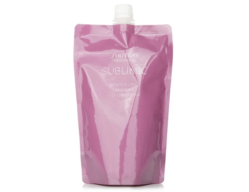 Shiseido Sublimic Luminoforce Treatment Refill (Colored Hair) 450g