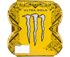 Monster Energy Zero Sugar Ultra Gold Drink Can 500ml X 4 Pack